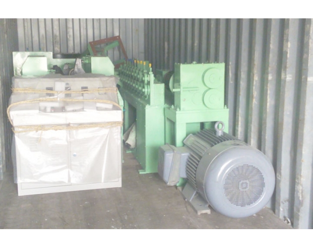 Cold rolled three-sided ribbed bar production line shipped to Mali
