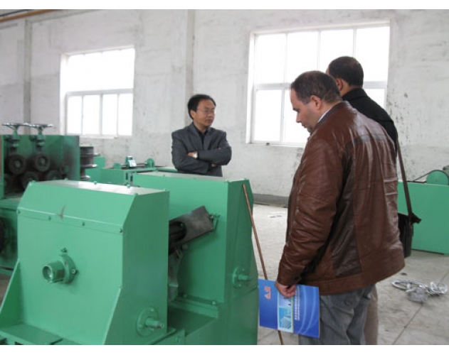 Three-sided cold rolled ribbed bar production line shipped to Pakistan