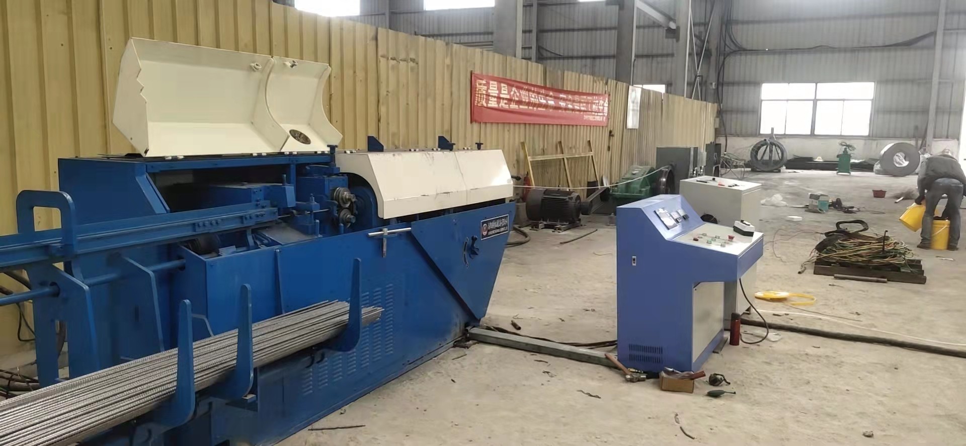 Çift haddeleme çevrimiçi düzleştirme ünitesi (Luoyang düzleştirme makinesi ile) image 5